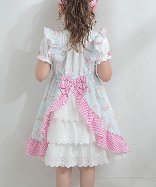 coeur a ワンピース ドッキングワンピース キッズ 子供服 女の子