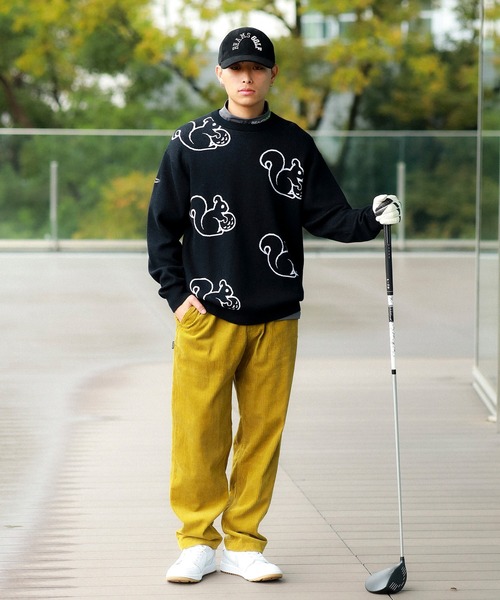美品　BEAMS GOLF ビームスゴルフ　プルオーバーゴルフセーター 美品 BEAMS GOLF ビームスゴルフ プルオーバーゴルフセーター BEAMS