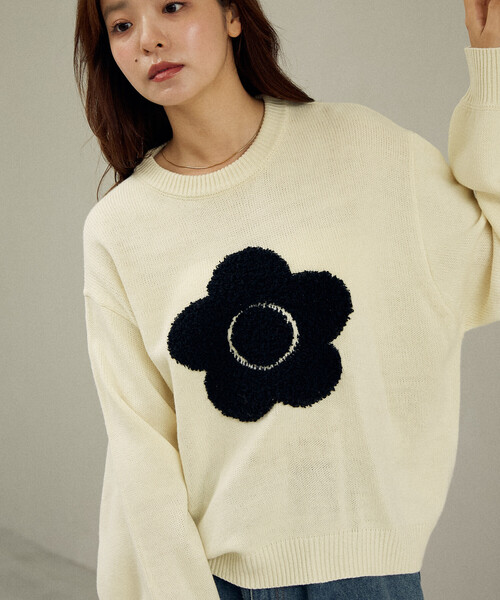 PUBLUX（パブリュクス） ニット セーター MARY QUANT × PUBLUX/マリー