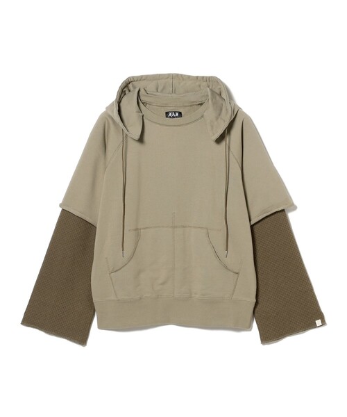 トレーナー スウェット FAF（Fake As Flowers）/ Double Sleeve Hoodie