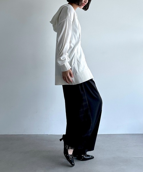 PAGEBOY（ページボーイ） パーカー ヴィンテージニットZIPパーカー