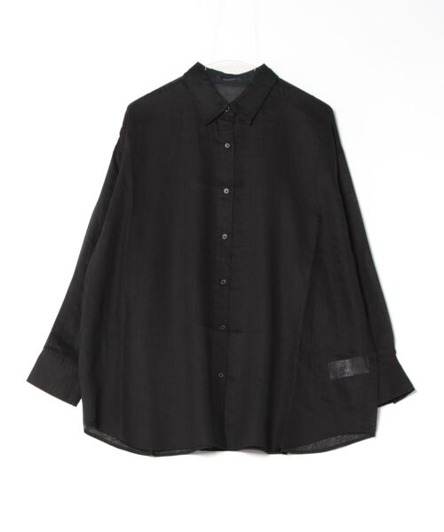 「JEANASIS」 長袖シャツ SMALL ブラック レディース