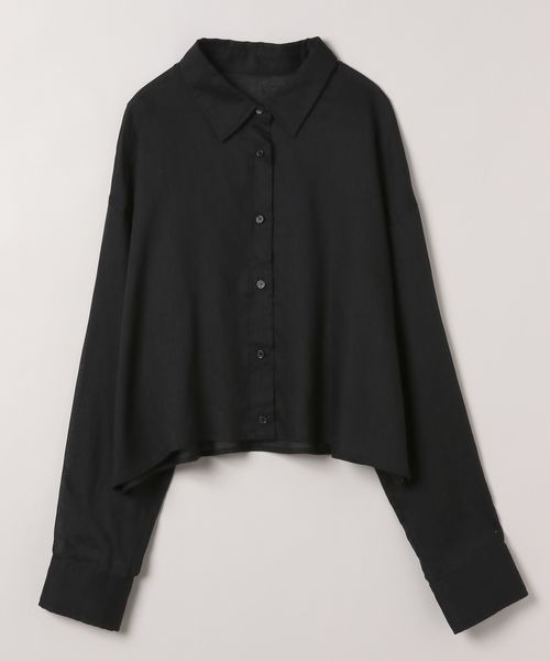 「JEANASIS」 長袖シャツ SMALL ブラック レディース