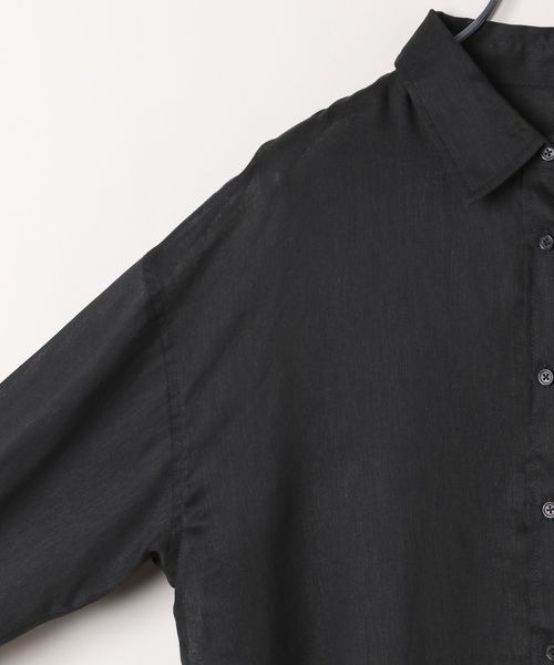 「JEANASIS」 長袖シャツ SMALL ブラック レディース