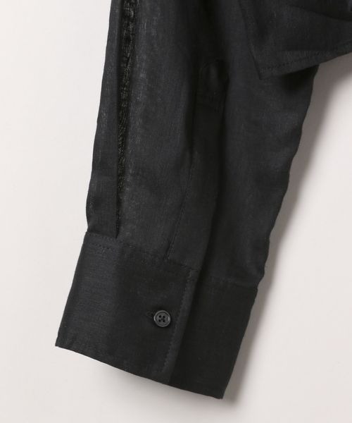 「JEANASIS」 長袖シャツ SMALL ブラック レディース