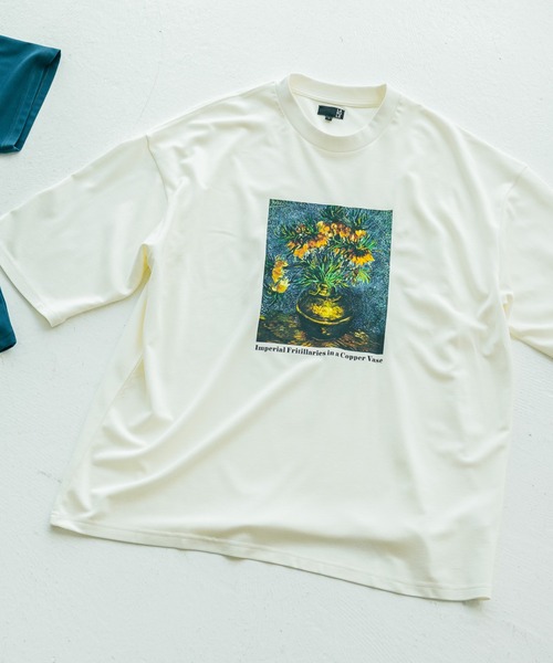 アート・デザイン・音楽 kkk LAKOLE（ラコレ） tシャツ アート」絵画グラフィックT / 588515 メンズ