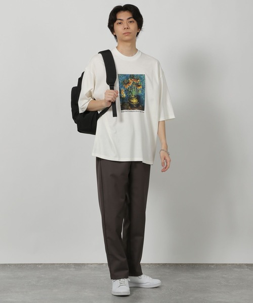 LAKOLE tシャツ 「ラコレ アート」絵画グラフィックT / 588515