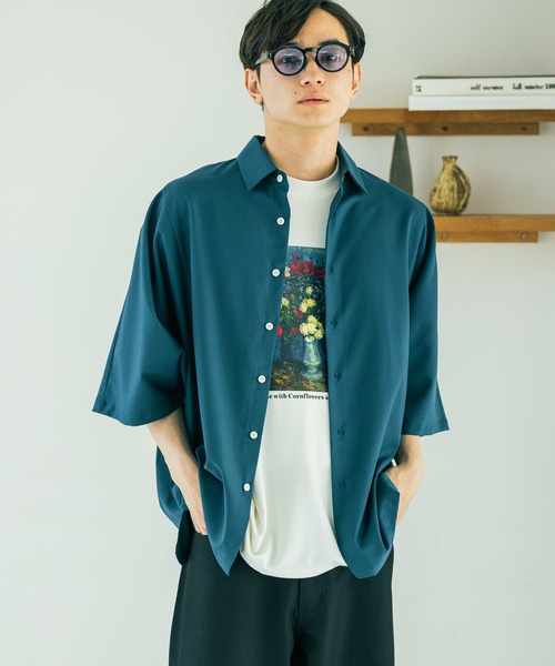 LAKOLE（ラコレ） tシャツ アート」絵画グラフィックT / 588515 メンズ