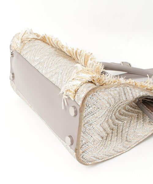 美品　JIMMY CHOO ジミーチュウ　2way バッグ　シルバー JIMMY CHOO - ◇SALE◇ □美品□ ジミーチュウ 2WAY ハンド