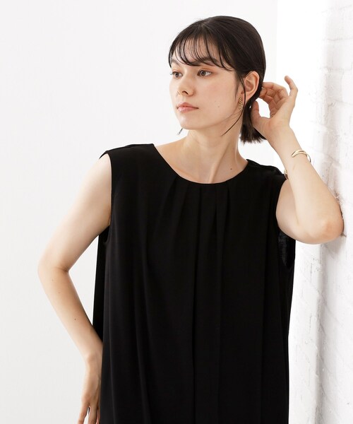 THE SHOP TK ワンピース 「WEB限定」カットソーワンピース「洗濯機OK