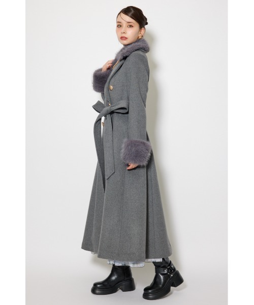 rienda（リエンダ） ステンカラーコート コート 2WAYラグジュアリー