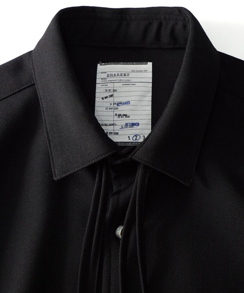 「SHAREEF」 半袖シャツ 1 グリーン メンズ_画像6