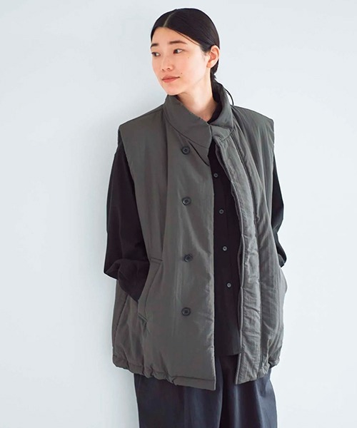 ata（アタ） ベスト ジレ ata vest 1. / 中綿ベスト レディース
