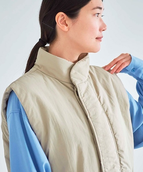 ata（アタ） ベスト ジレ ata vest 1. / 中綿ベスト レディース