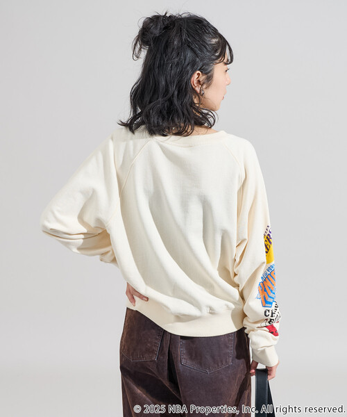 FREAK'S STORE（フリークスストア） トレーナー スウェット NBA袖ロゴ