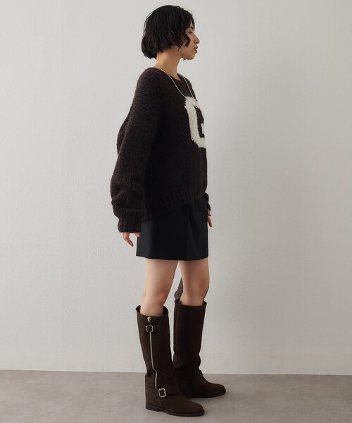 【美品】2025AW WhimGazette Gハンドニットプルオーバー Gハンドニットプルオーバー（ニット/セーター）｜Whim Gazette（ウィム