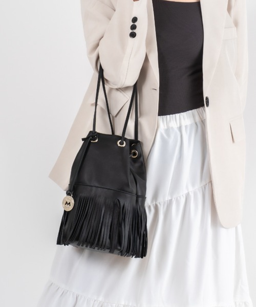 【極美品】MARCO MASI　ナイロンハンドバッグ　黒　マルコマージ MARCO MASI（マルコマージ） ショルダーバッグ バッグ 「MARCO MASI