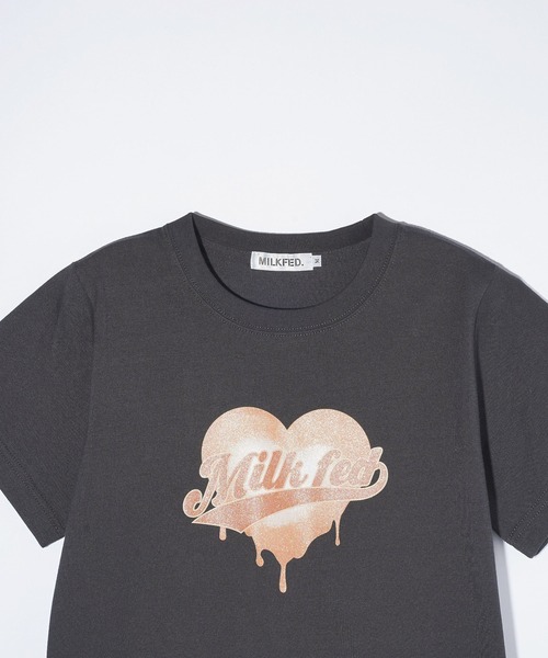 「MILKFED.」 半袖Tシャツ M チャコール レディース_画像7