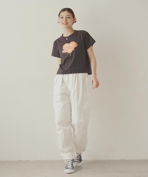 「MILKFED.」 半袖Tシャツ M チャコール レディース_画像8