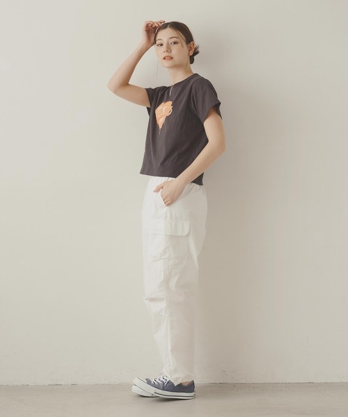 「MILKFED.」 半袖Tシャツ M チャコール レディース_画像9