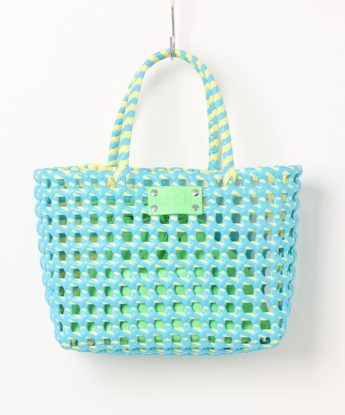 MSGM（エムエスジーエム） かごバッグ ONE SIZE ライトブルー