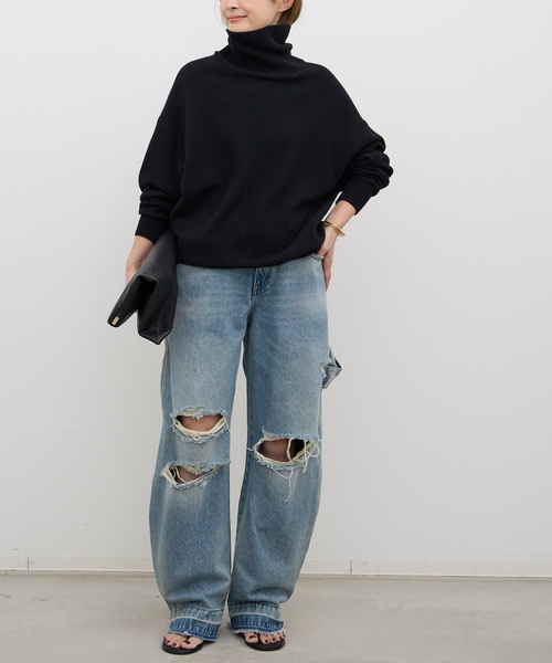 新品未使用タグ付き　Deuxieme Classe 　タートルネック　ニット Deuxieme Classe（ドゥーズィエムクラス） タートルネックニット FREE