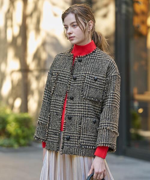 DRESSTERIOR（ドレステリア） ジャケット ノーカラージャケット グレン