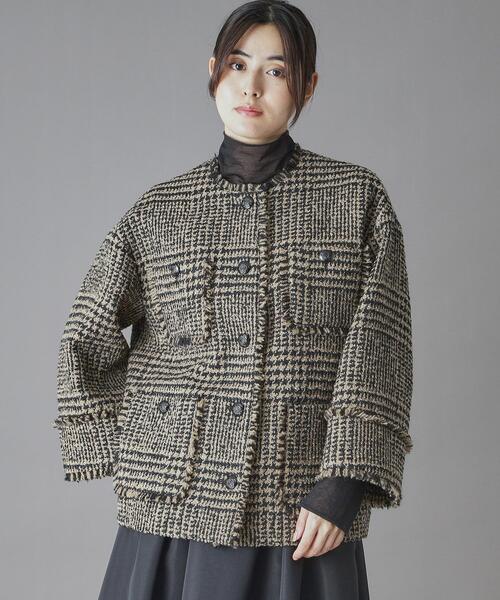 DRESSTERIOR（ドレステリア） ジャケット ノーカラージャケット グレン