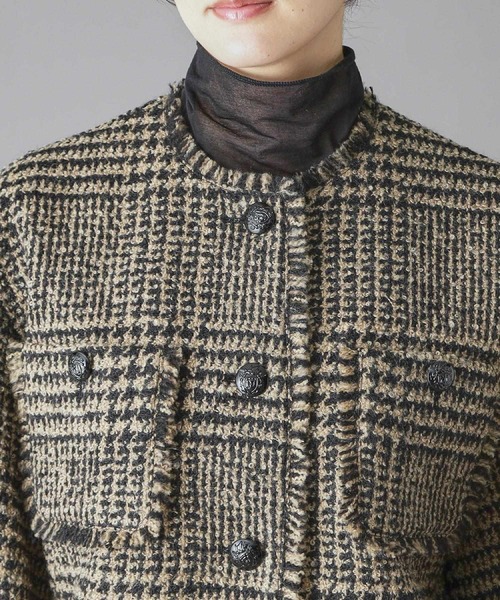 DRESSTERIOR（ドレステリア） ジャケット ノーカラージャケット グレン