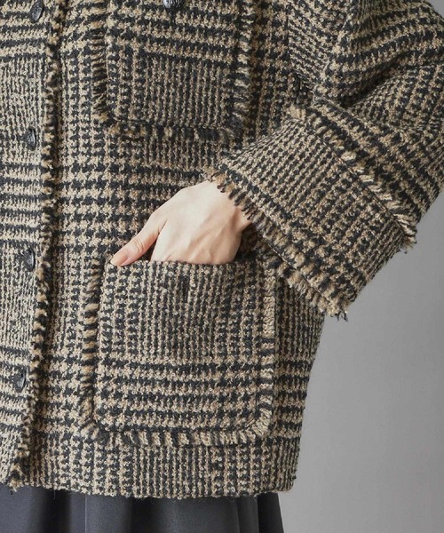 DRESSTERIOR（ドレステリア） ジャケット ノーカラージャケット グレン