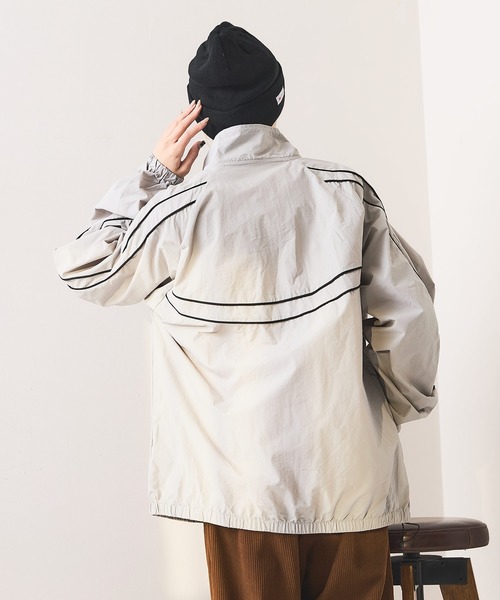 savier ナイロンジャケット 「SAVIER/サビアー」フロント バック 袖