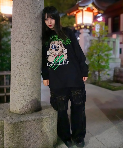 GALFY（ガルフィー） ワイドパンツ カーゴパンツ GA×GALFY-安定の別注