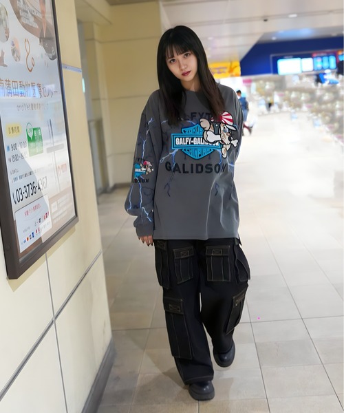 GALFY（ガルフィー） ワイドパンツ カーゴパンツ 「別注」GA×GALFY