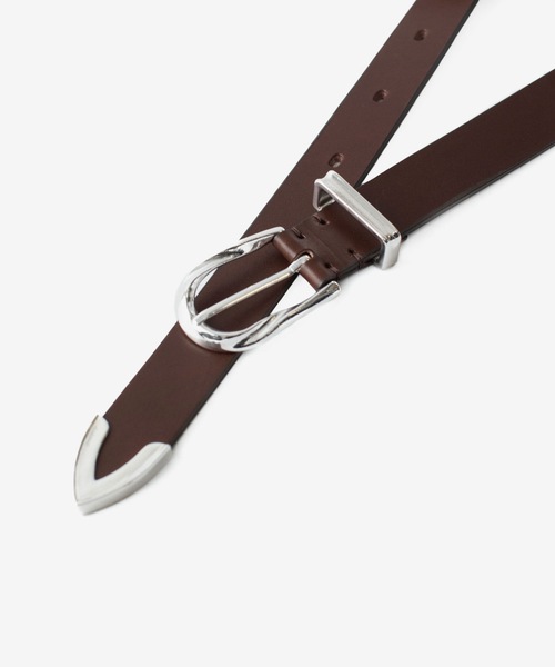 ベルト カウレザー ウエスタンベルト / COW LEATHER WESTERN BELT メンズ_15