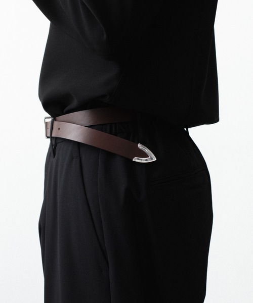 ベルト カウレザー ウエスタンベルト / COW LEATHER WESTERN BELT メンズ_21