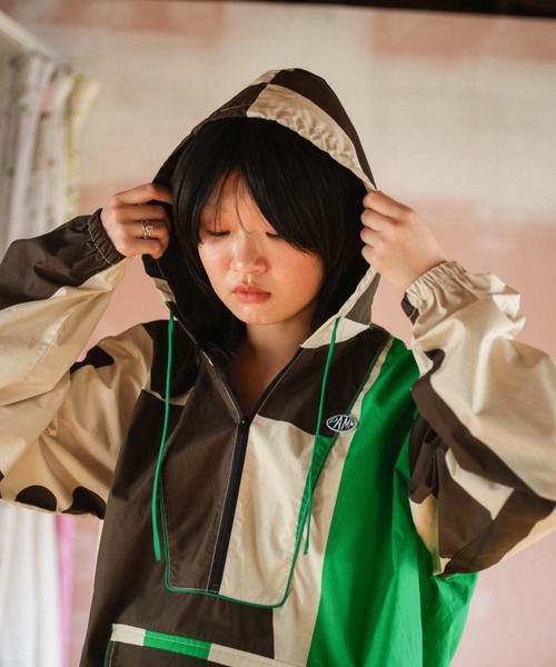 PAMM（パム） パーカー 寛大なインテリア anorak parka レディース