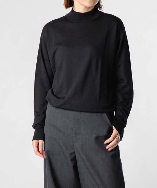 ジョンスメドレー JOHN SMEDLEY 長袖セーター/ニット サイズS - ダーク