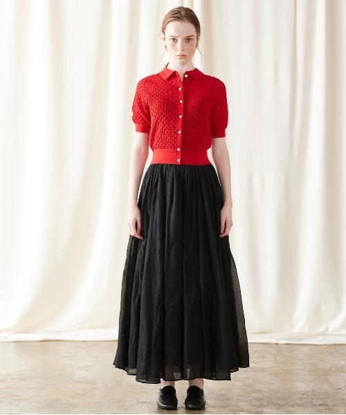 「Marilyn Moon」 ニットカーディガン FREE ホワイト レディース_画像10