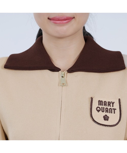 「MARY QUANT」 ブルゾン M ホワイト レディース_画像8