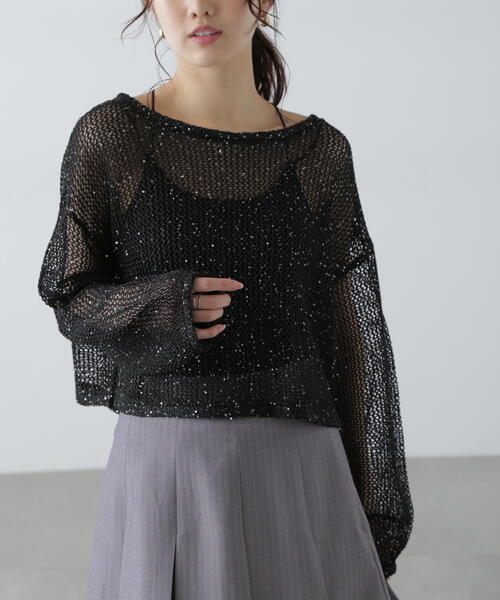 「FREE'S MART」 長袖ブラウス FREE ブラック レディース_画像3