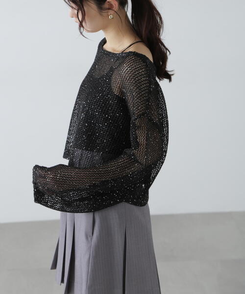 「FREE'S MART」 長袖ブラウス FREE ブラック レディース_画像5