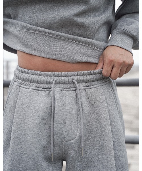 Re:room（リルーム） スウェットパンツ ジャージ タックワイド