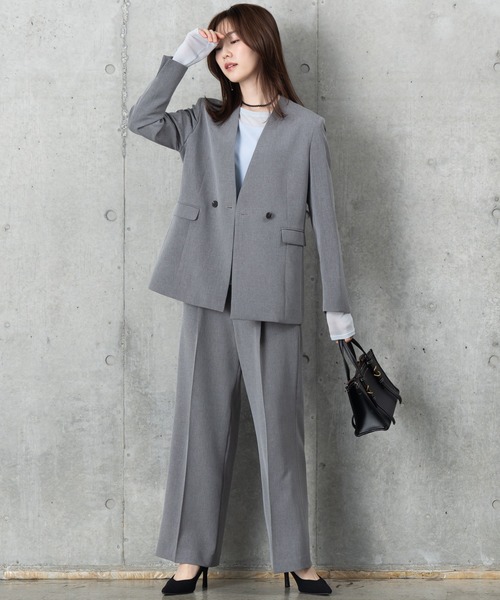 MAISONCOMFY セレモニースーツ セットアップ 入学式 卒業式 「洗えて