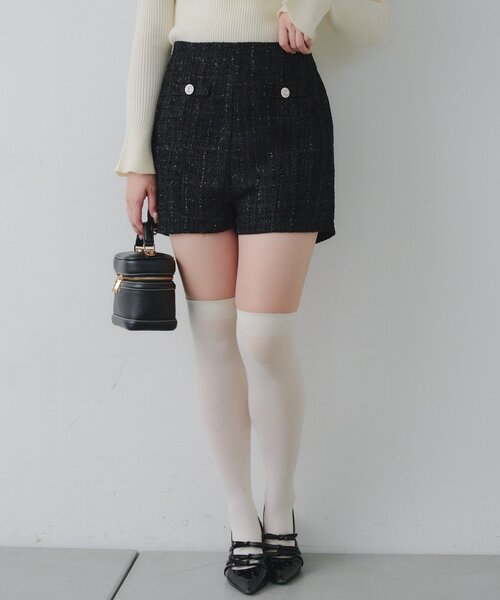 continuer de NICE CLAUP パンツ 「Holiday collection」ツイード