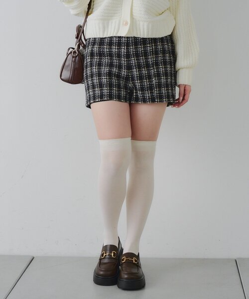 continuer de NICE CLAUP パンツ 「Holiday collection」ツイード