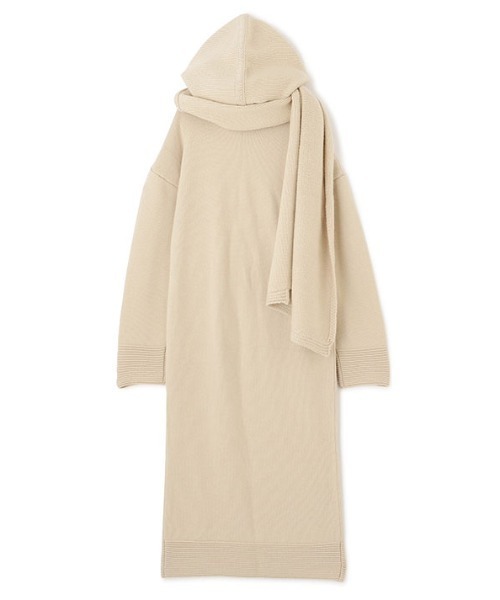 ETRE TOKYO（エトレトウキョウ） ニットワンピース FREE ベージュ