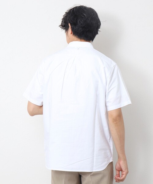 「GEVACO」 半袖シャツ M ホワイト メンズ_画像5