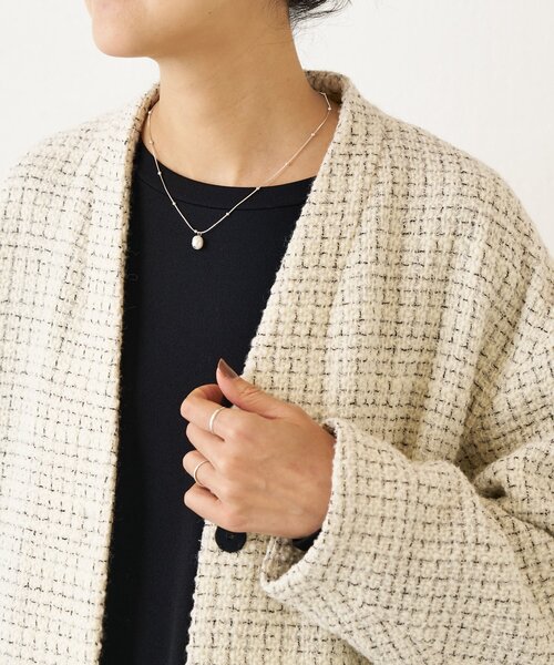 BEARDSLEY（ビアズリー） コート アウター チェックツイードロング