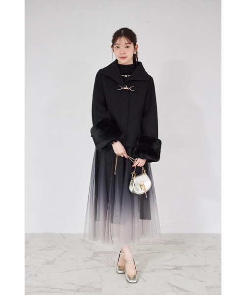 tocco closet（トッコ クローゼット） コート アウター 袖口ファー付き