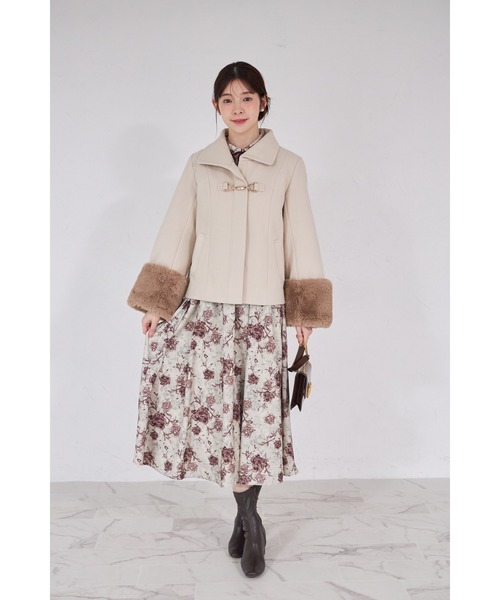【お値下げしました】tocco closet(トッコクローゼット) コート tocco closet（トッコ クローゼット） コート M アイボリー レディース